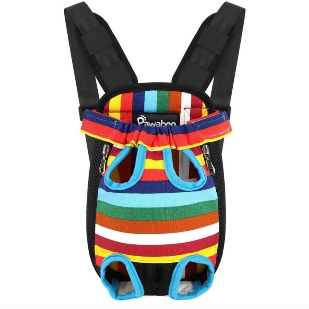 Pawaboo dog pet carrier multi color size small
